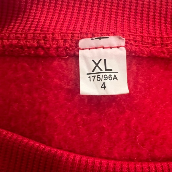 BEE KIND women red sweater/size XL - Picture 5 of 6
